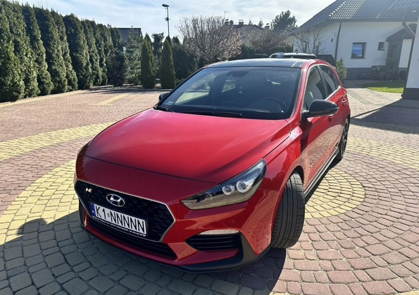 Hyundai i30 N cena 115777 przebieg: 64000, rok produkcji 2020 z Barcin małe 742